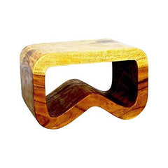 Haussmann® Wood B Bench 24 in x 13.5 x 15 inch High Oak Oil - Haussmann Inc